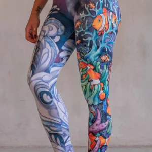 Werkshop leggings clownfish surf